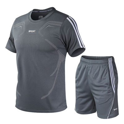 OEM Short Sleeve 5XL Plus Size T Shirts Clothing Exercise Suit For Men T Shirts