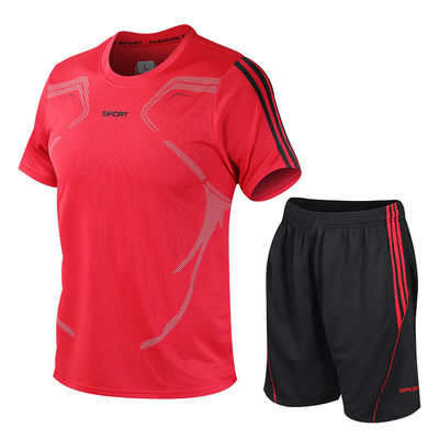 OEM Short Sleeve 5XL Plus Size T Shirts Clothing Exercise Suit For Men T Shirts